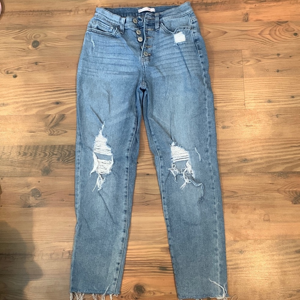 Kohls, size 0/ 24W, high rise, curvy mom